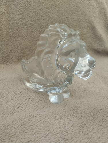 Cendrier lion cristal - cendrier,