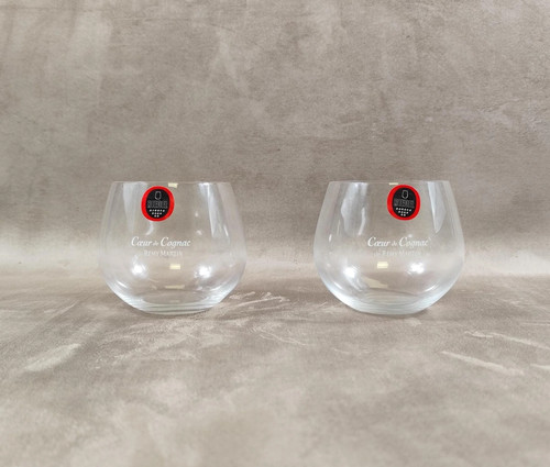 Lot verre cognac remy - 2,