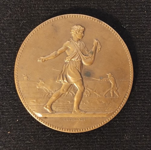 Médaille cultures - médaille, et