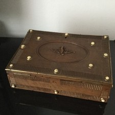 Coffret Ecritoire XIXè Bois