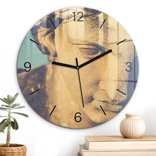Horloge murale verre pour - horloge,