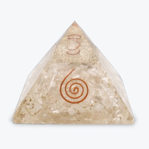 Pyramide orgonite 7x7 résine - 7x7,