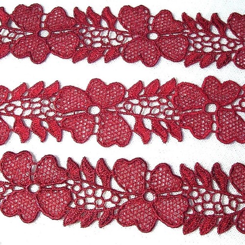 Fine dentelle fleur feuille - fleur,