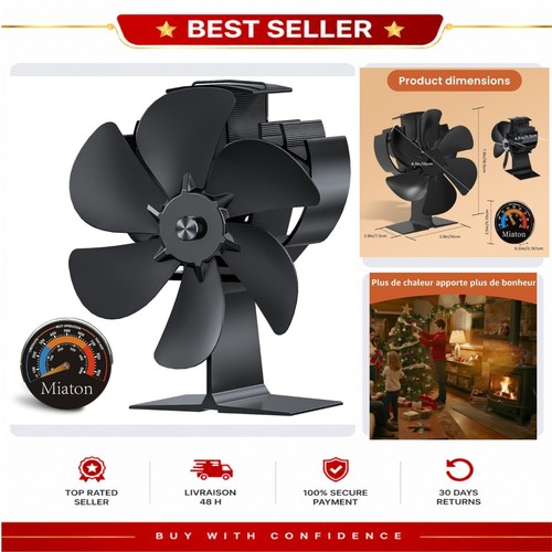 Ventilateur poêle bois - ventilateur,
