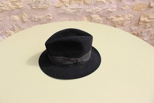 Chapeau feutre noir · Chapeau