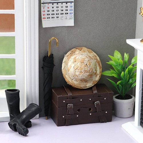 Dollhouse travel set miniature - dollhouse,