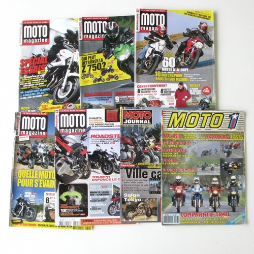 Lot revues moto magazine - 7,