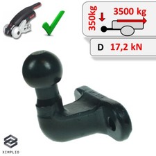 Boule D'attelage pour remorque Véhicules AL-KO 3500 kg pour TOYOTA RAV4 I 94-00