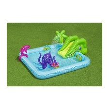 BESTWAY Aire de jeux pataugeoire Fantastic Aquarium 239 x 206 x 86 cm avec fonta