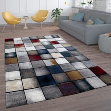 Tapis Salon Moderne Poils Ras