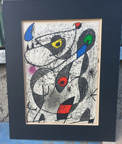 Joan miro encre ii - joan, l'encre