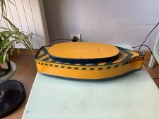 ANCIEN Bateau Biscuit Brun