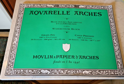 Arches aquarelle cold pressed - aquarelle,