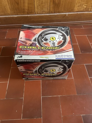 Volant ps2 ps1 thrustmaster - volant,