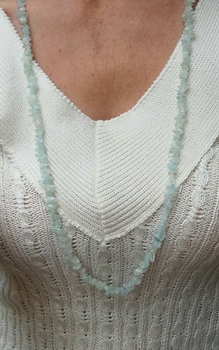 Collier ancien perles de - collier, en