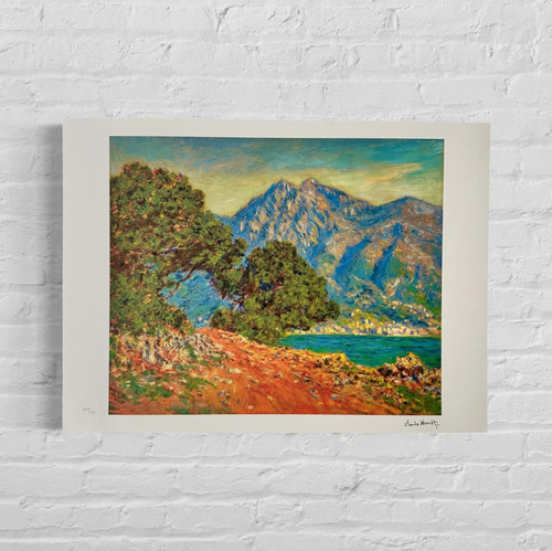 Claude monet cap martin - cap,