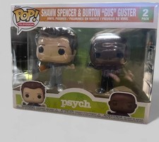 Psych Television Show FUNKO POP! 2-Pack Shawn Spencer & Burton Gus Guster