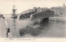 76 DIEPPE LE PONT TOURNANT DU POLLET