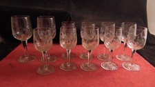 Service de 11 verres en
