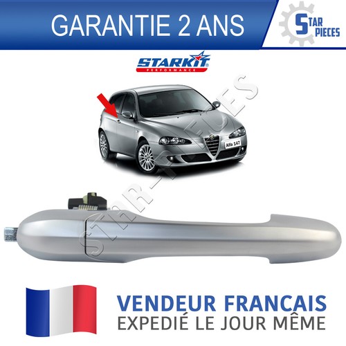 Poignee porte exterieure - porte,