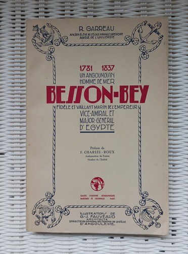 Livre besson bey r garreau - besson-bey, de