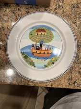 Villeroy & Boch Design  Naif LaPlau Dinner Plate Noah's Ark 10.5"