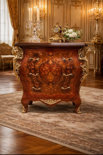 Commode style louis bois - xv,