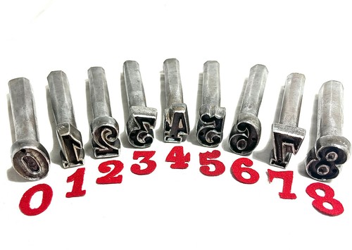 Insignes chiffres modèle 1860 - chiffres,