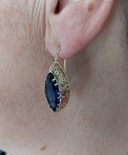 Boucle oreilles vintage - boucle, d'oreilles