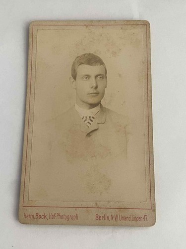 Photographie cdv circa 1900 - photographie,