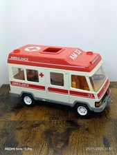 PLAYMOBIL HOPITAL - Ambulance Blanche Toit Rouge 3456