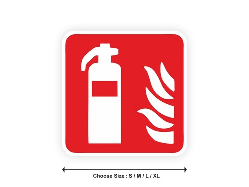 Sticker panneau borne - sticker,