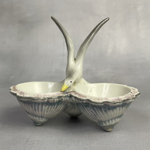 Saleron porcelaine oiseau - porcelaine,