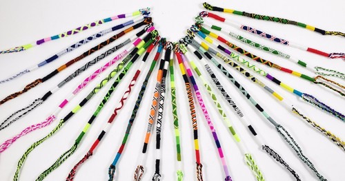 Bracelet amitié en coton - de, l'amitié