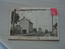  carte postale  gare de