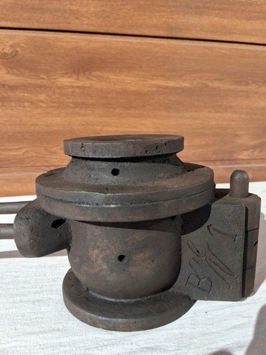 Moule verrier ancien fonte