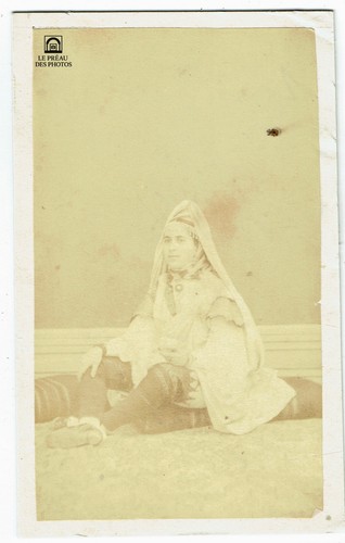 Cdv algerie 1870 - ca, femme
