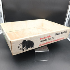 Antique MAMMOTH Store Cardboard - Butcher - Advertising POS