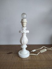 Pied De Lampe en Albâtre