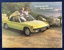 Porsche 914 sales brochure