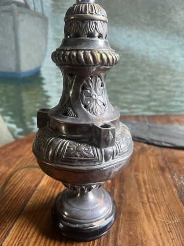 Encensoir monté lampe - encensoir, en