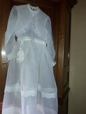 ROBE DE COMMUNION AVEC