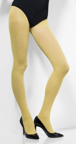 Neuf collant opaque jaune - neuf,