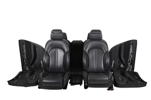Audi intérieur cuir - a8,