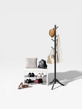 Porte-Manteau sur Pied Bois 8