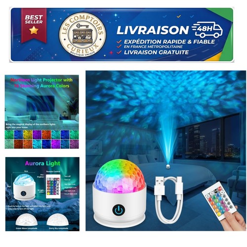 Projecteur ciel étoilé led - Étoilé,