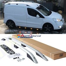 PEUGEOT PARTNER Aluminium Roof Bars - Roof Rails Set SILVER 2008 ONWARD