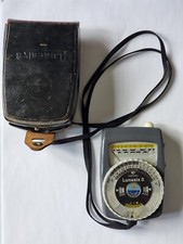 GOSSEN LUNASIX 3 with case photometer postmeter luxmeter lightmeter
