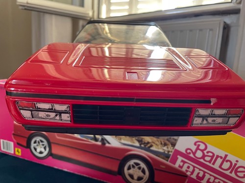 Voiture barbie ferrari mattel - voiture,