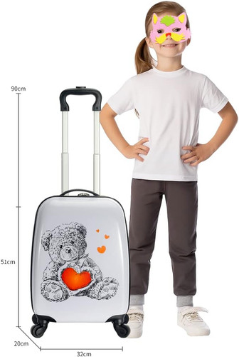 Valise cabine enfant ourson - valise,
